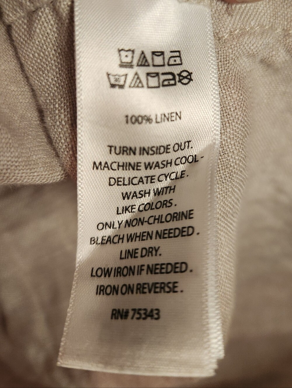 Tahari Sleeveless Linen Button-Front Maxi Dress in Light Beige Size 2 - Picture 3 of 14